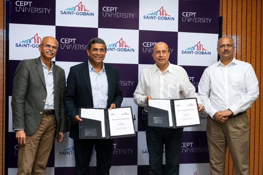 Saint-Gobain, CEPT University Partner to Advance Sustainable Building Solutions in India